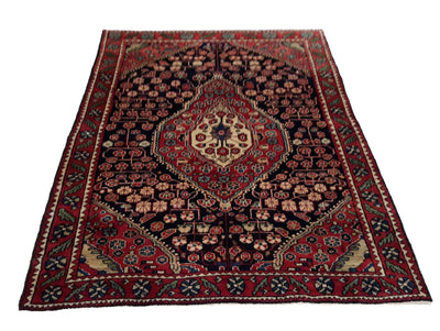 Canvello Silkroad Mahal Small Area Rugs For Living Room - 4'3'' X 6'7'' - Canvello