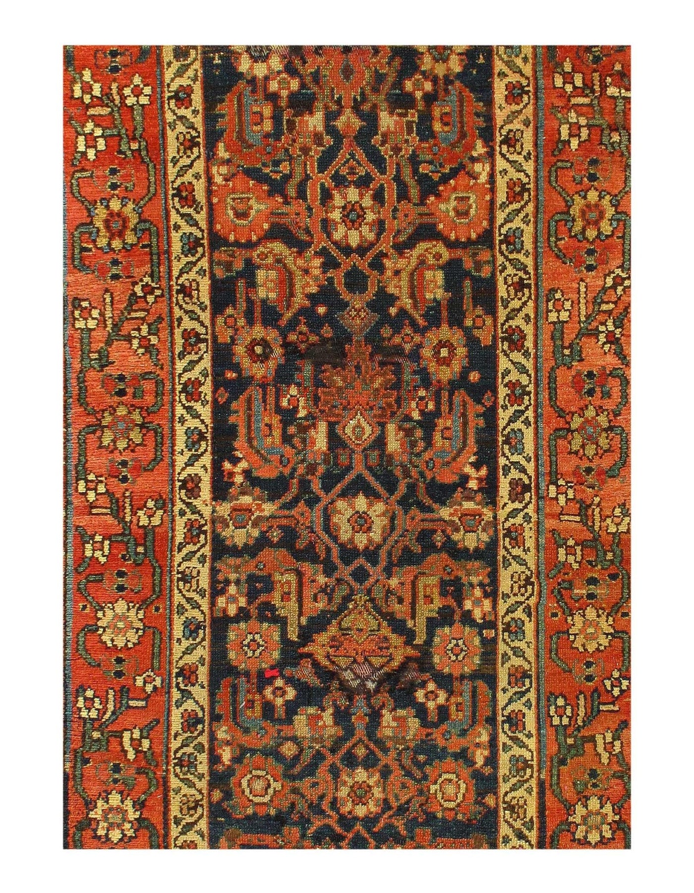 Canvello Silkroad Mid Century Modern Runner Rug - 3' X 12'3'' - Canvello