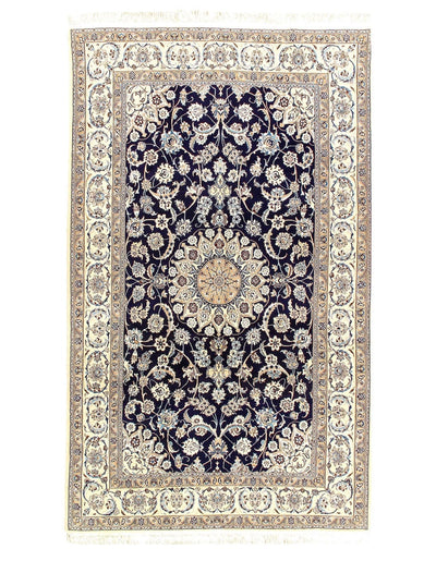 Canvello Silkroad Nain Hand Knotted Silk Rugs - 6'6'' X 10'6'' - Canvello