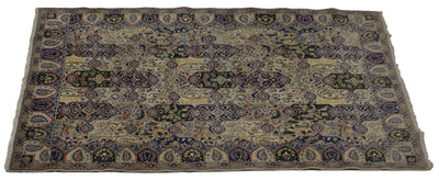 Canvello Silkroad Nain Multicolored Rugs 9 Line - 6'9'' X 9'11'' - Canvello