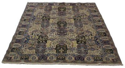 Canvello Silkroad Nain Multicolored Rugs 9 Line - 6'9'' X 9'11'' - Canvello