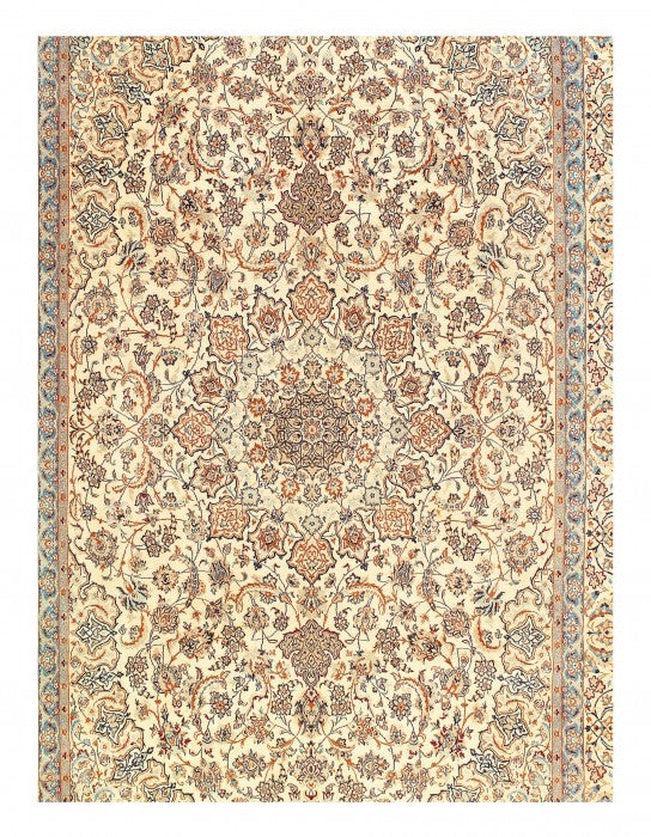 Canvello Silkroad Nain Silk & Wool Pile Rug - 6'9'' X 11' - Canvello