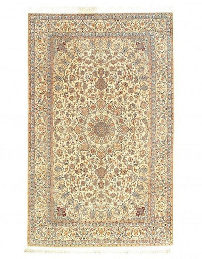 Canvello Silkroad Nain Silk & Wool Pile Rug - 6'9'' X 11' - Canvello