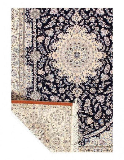 Canvello Silkroad Nain Silk & Wool Rug - 6'5" X 9'6" - Canvello