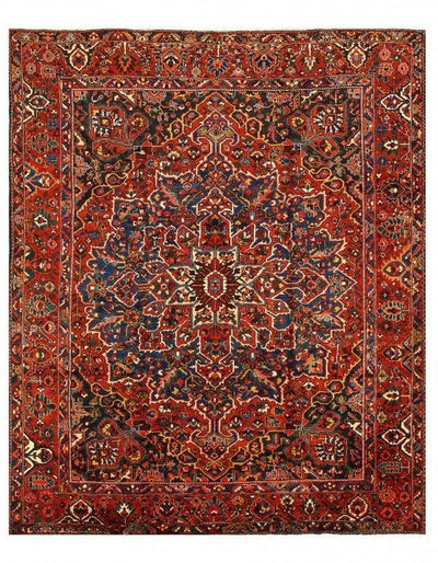 Canvello Persian Sami Antique Bakhtiari Rug - 11'2'' X 13'9''