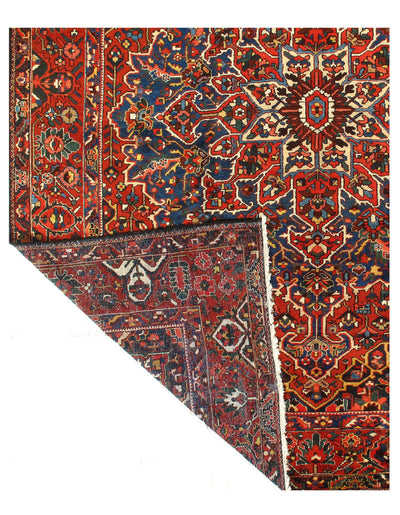 Canvello Persian Sami Antique Bakhtiari Rug - 11'2'' X 13'9''