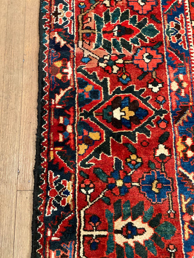 Canvello Persian Sami Antique Bakhtiari Rug - 11'2'' X 13'9''