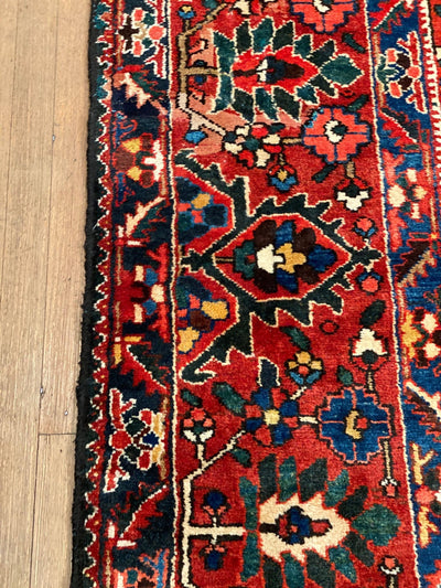 Canvello Silkroad Sami Antique Bakhtiari Rug - 11'2'' X 13'9'' - Canvello