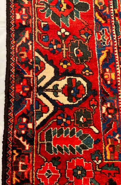 Canvello Silkroad Sami Antique Bakhtiari Rug - 11'2'' X 13'9'' - Canvello