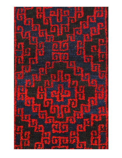 Canvello Silkroad Shiraz Saddle Bag Hand Knotted Rugs - 2' X 3'7'' - Canvello