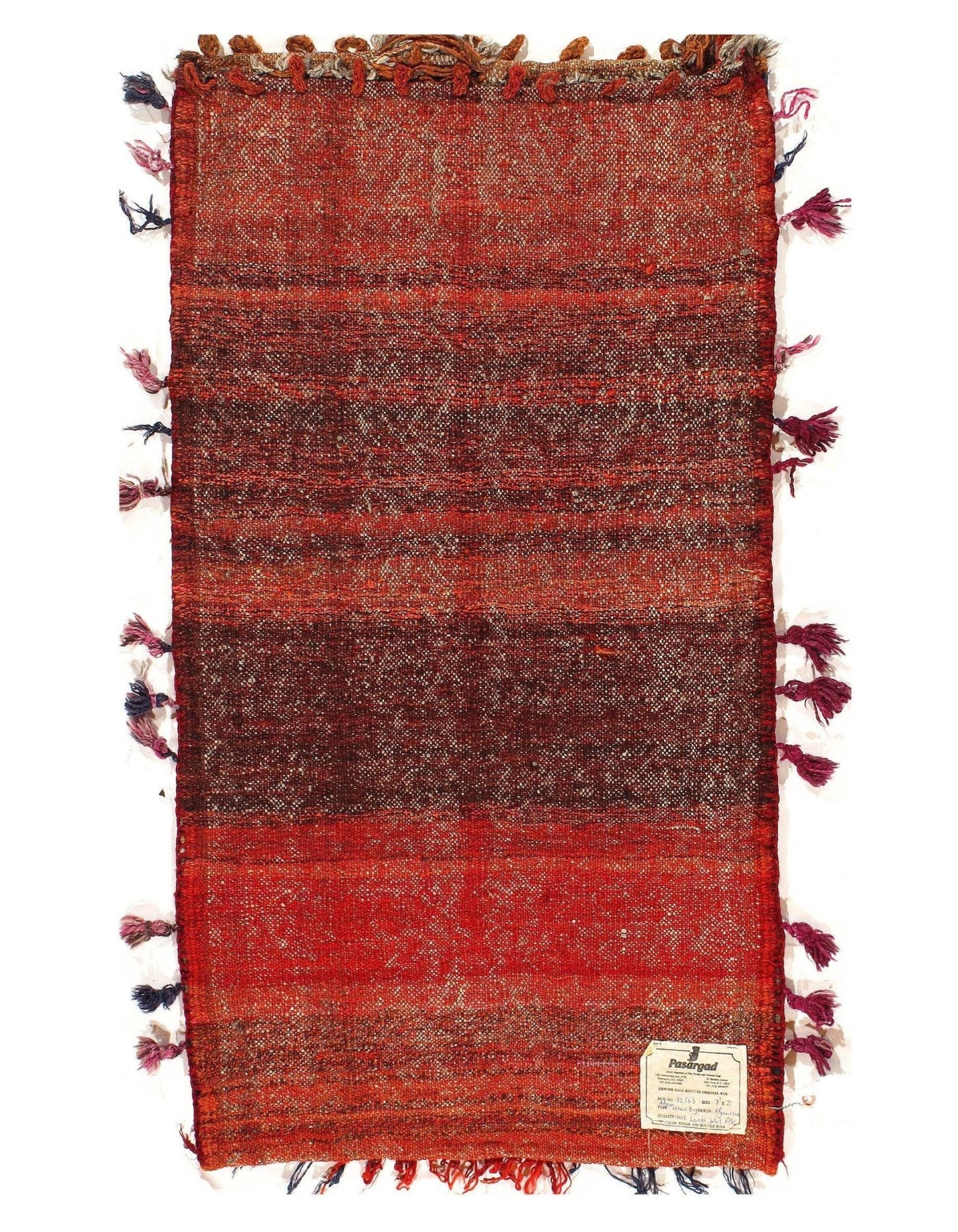 Canvello Silkroad Shiraz Saddle Bag Hand Knotted Rugs - 2' X 3'7'' - Canvello