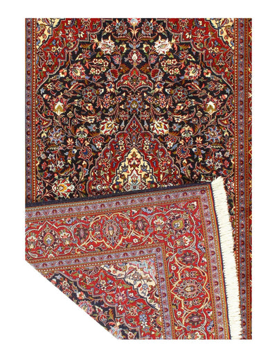 Canvello Silkroad Silk And Wool Kashan Rug - 4'7'' X 7'1'' - Canvello