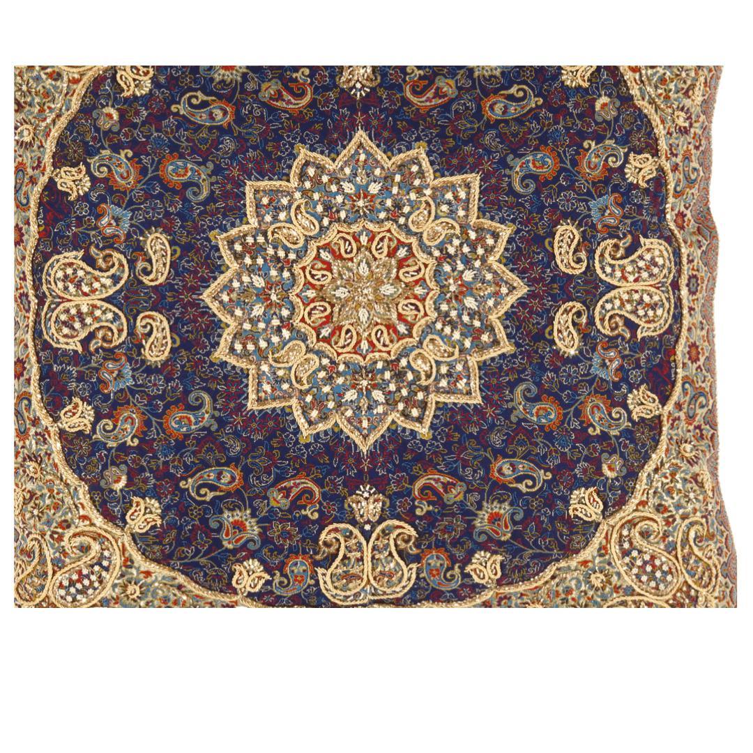 Canvello Silkroad Silk Termeh Pillow 20'' - Canvello