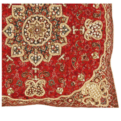 Canvello Silkroad Silk Termeh Pillow 20'' - Canvello