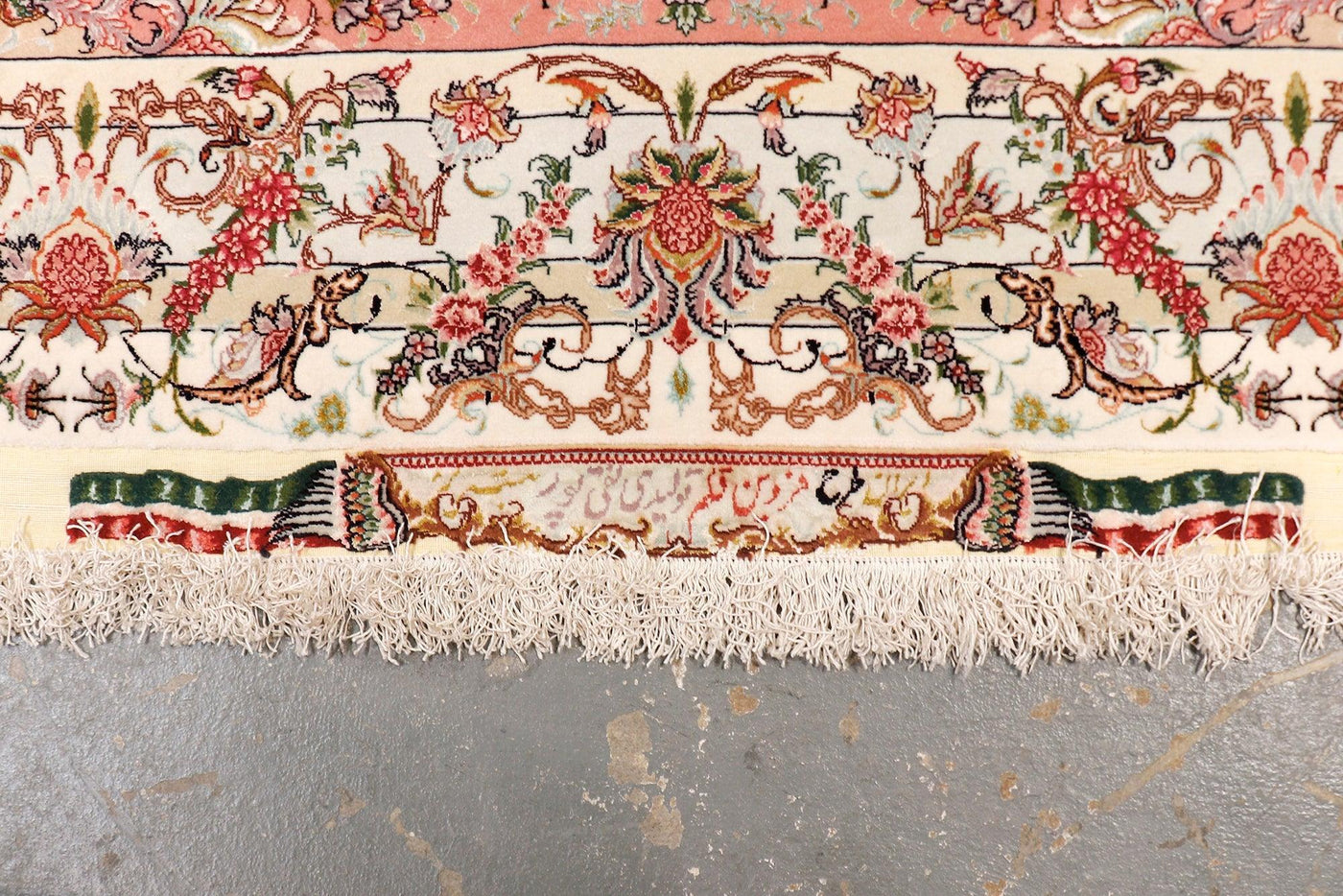 Canvello Silkroad Tabriz Ivory Area Rug - 16'3" X 27'2" - Canvello