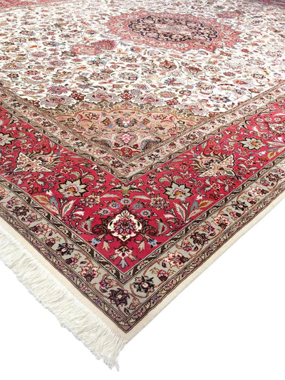 Canvello Silkroad Tabriz Modern Wool Area Rugs - 9'11" X 13' - Canvello