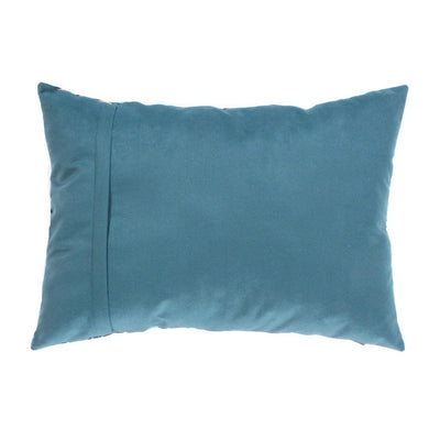 Canvello Silkroad Tile Velvet Pillow 16' X 24' - Canvello