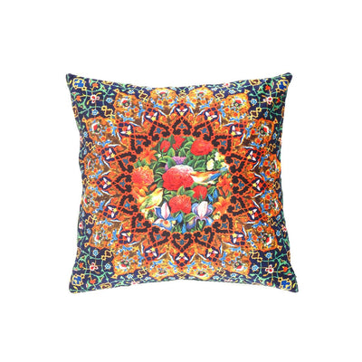 Canvello Silkroad Velvet Pillow - 16' X 16' - Canvello