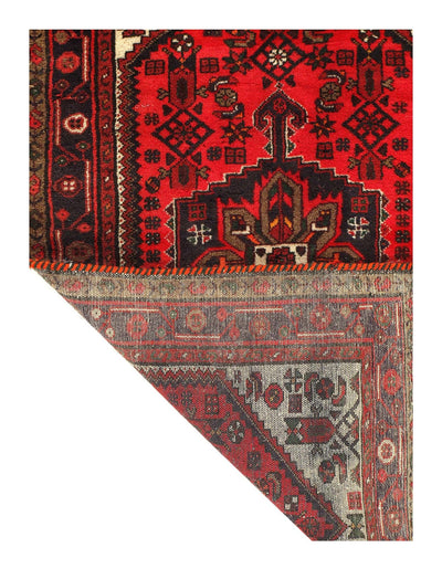 Canvello Silkroad Vintage Hamadan Rug - 3'4'' x 5' - Canvello