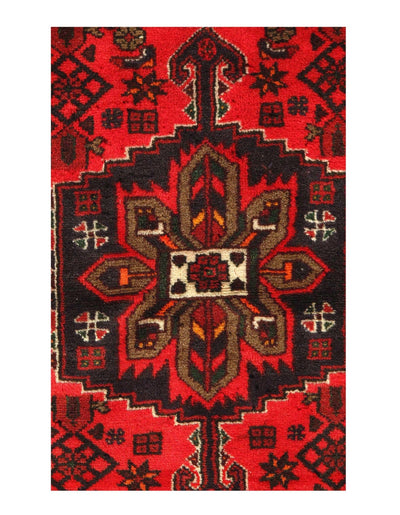 Canvello Silkroad Vintage Hamadan Rug - 3'4'' x 5' - Canvello