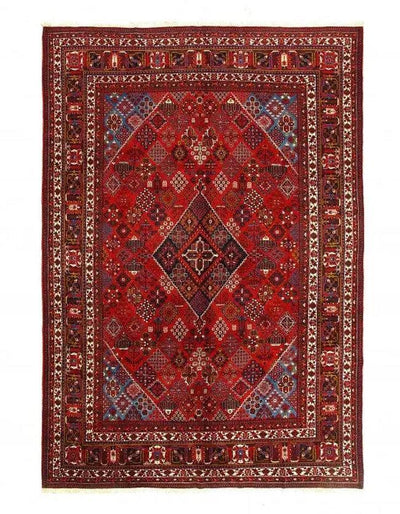 Canvello Silkroad Vintage Joshagan Red Rug - 8'8'' X 12'4'' - Canvello