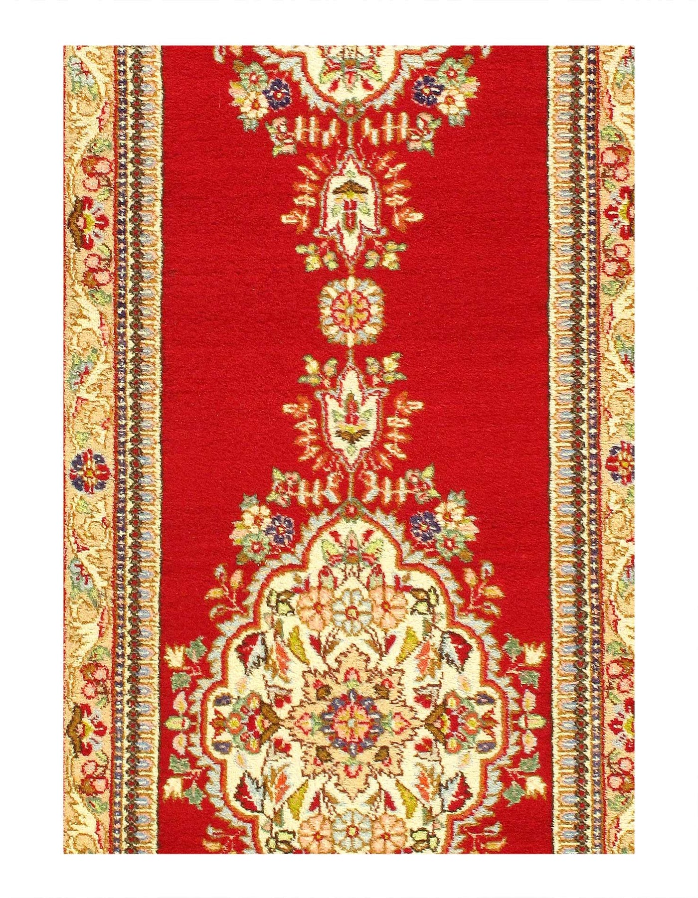 Canvello Silkroad Vintage Tabriz Runner Entryway Rug - 2'5'' X 11'4'' - Canvello