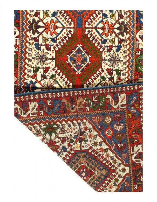 Canvello Silkroad Yalameh Ivory Runner Rug - 2'9'' X 9'9'' - Canvello