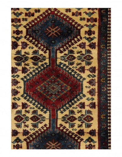 Canvello Persian Yalameh Traditional Rug - 2'1" X 3'5"