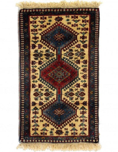 Canvello Silkroad Yalameh Traditional Rug - 2'1" X 3'5" - Canvello