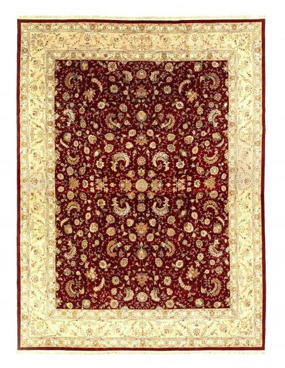 Canvello Sino Fine Hand Knotted Chinese Tabriz Design 12'1'' X 15'2'' - Canvello