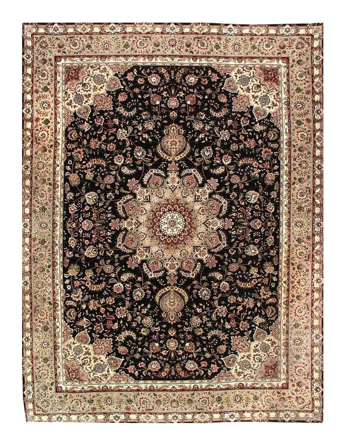 Canvello Sino Fine Tabriz 手結地毯 - 8'9" x 11'9"