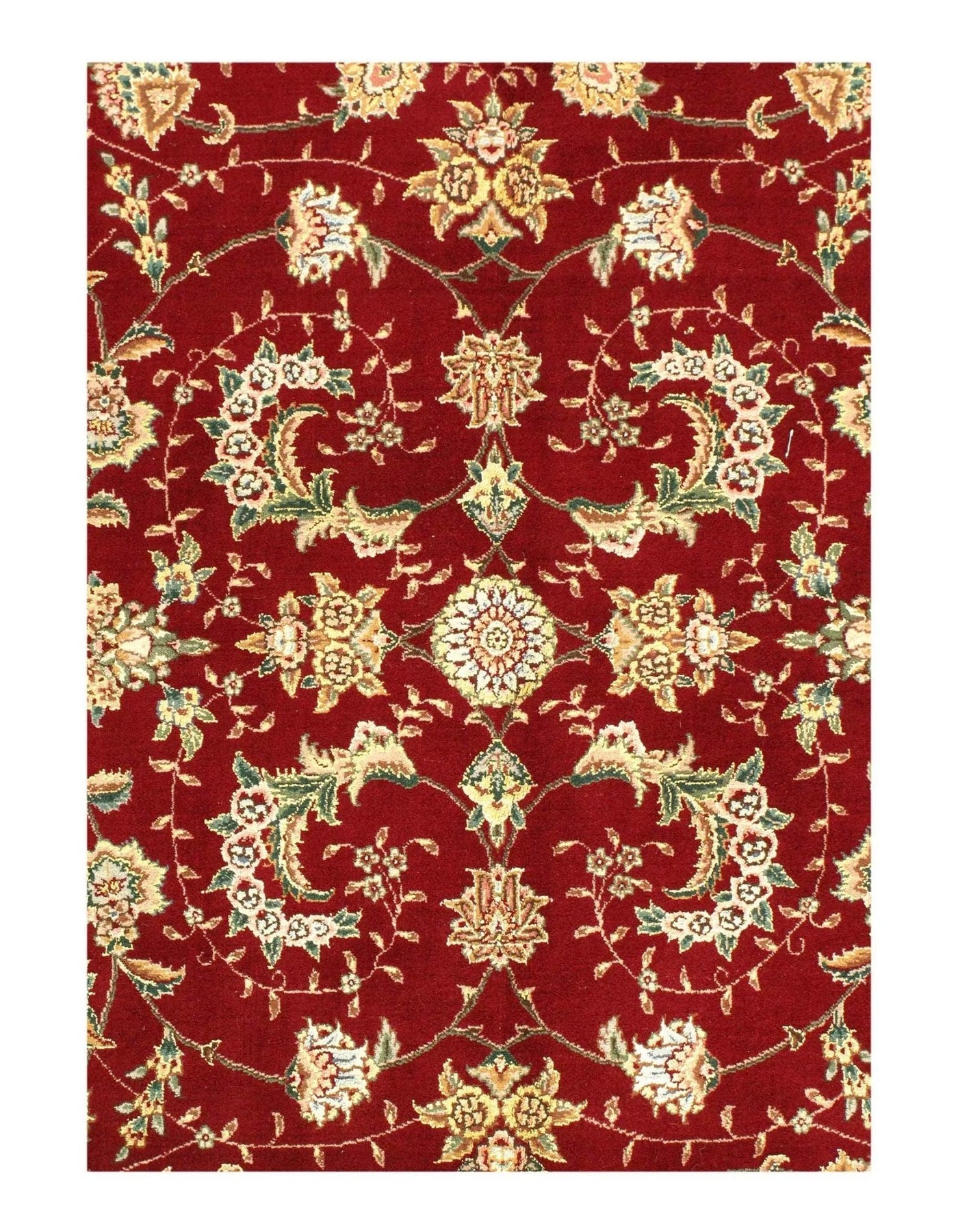 Canvello Sino Tabriz Hand - Knotted Rug - 8'1" x 10'2" - Canvello