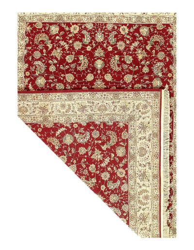 Canvello Sino Tabriz Hand - Knotted Rug - 8'1" x 10'2" - Canvello