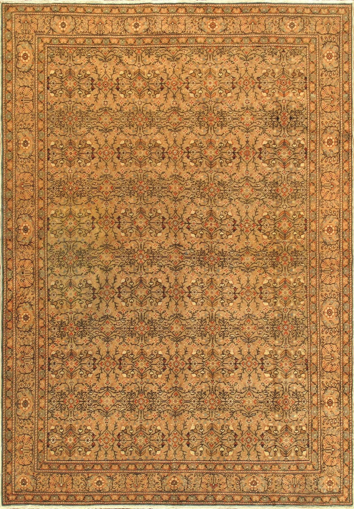 Canvello Sivas Hand - Knotted Wool Area Rug - 6'6" X 9'4" - Canvello