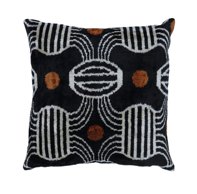 Canvello Soft Black And White Pillows For Couch | 16 x 16 in (40 x 40 cm)
