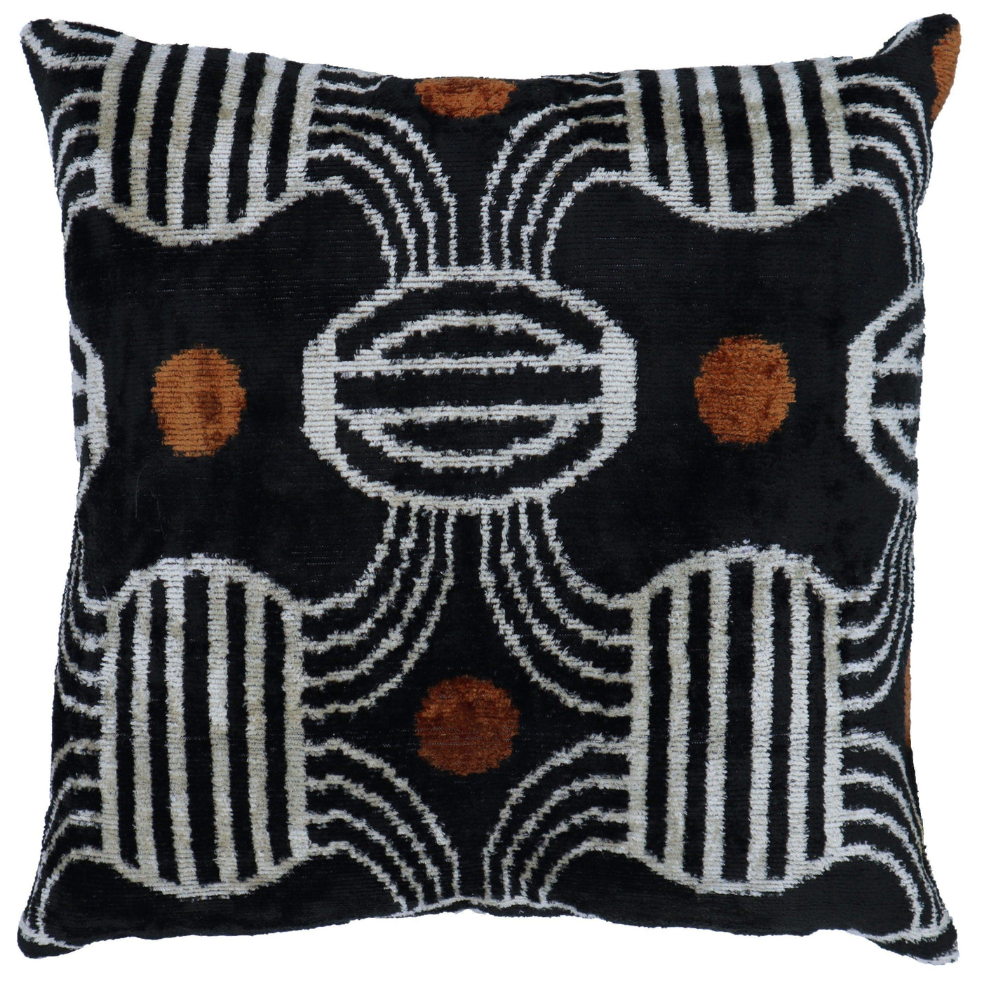 Canvello Soft Black And White Pillows For Couch | 16 x 16 in (40 x 40 cm)