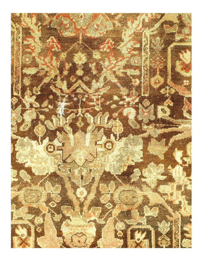 Canvello Sultanabad Brown Rugs For Living Room - 10'8'' X 13'9'' - Canvello