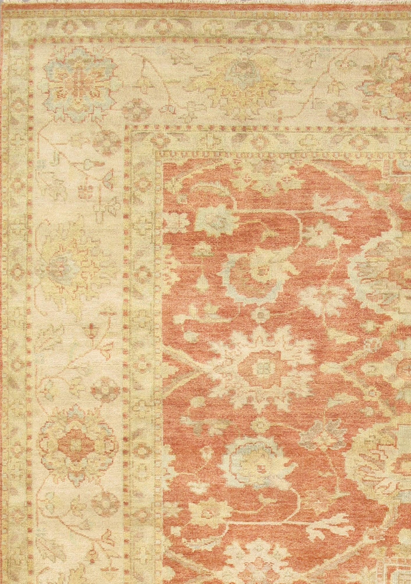 Canvello Sultanabad Hand-Knotted Lamb's Wool Area Rug- 12'5" X 18'3"