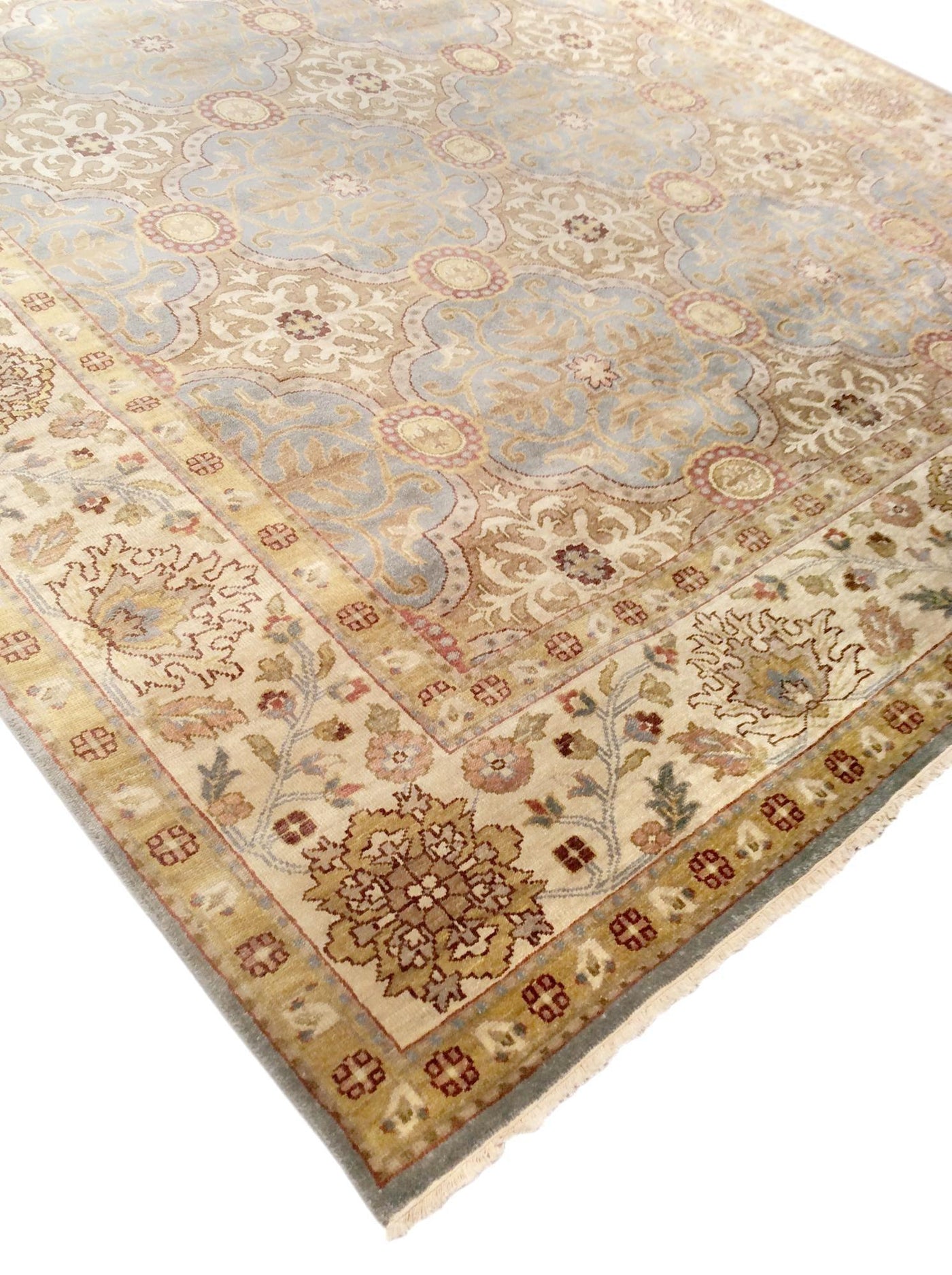 Canvello Sultanabad Hand - Knotted Lamb's Wool Area Rug - 6' X 9' - Canvello