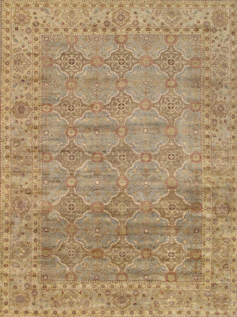 Canvello Sultanabad Hand - Knotted Lamb's Wool Area Rug - 8' 0" X 9' 10" - Canvello