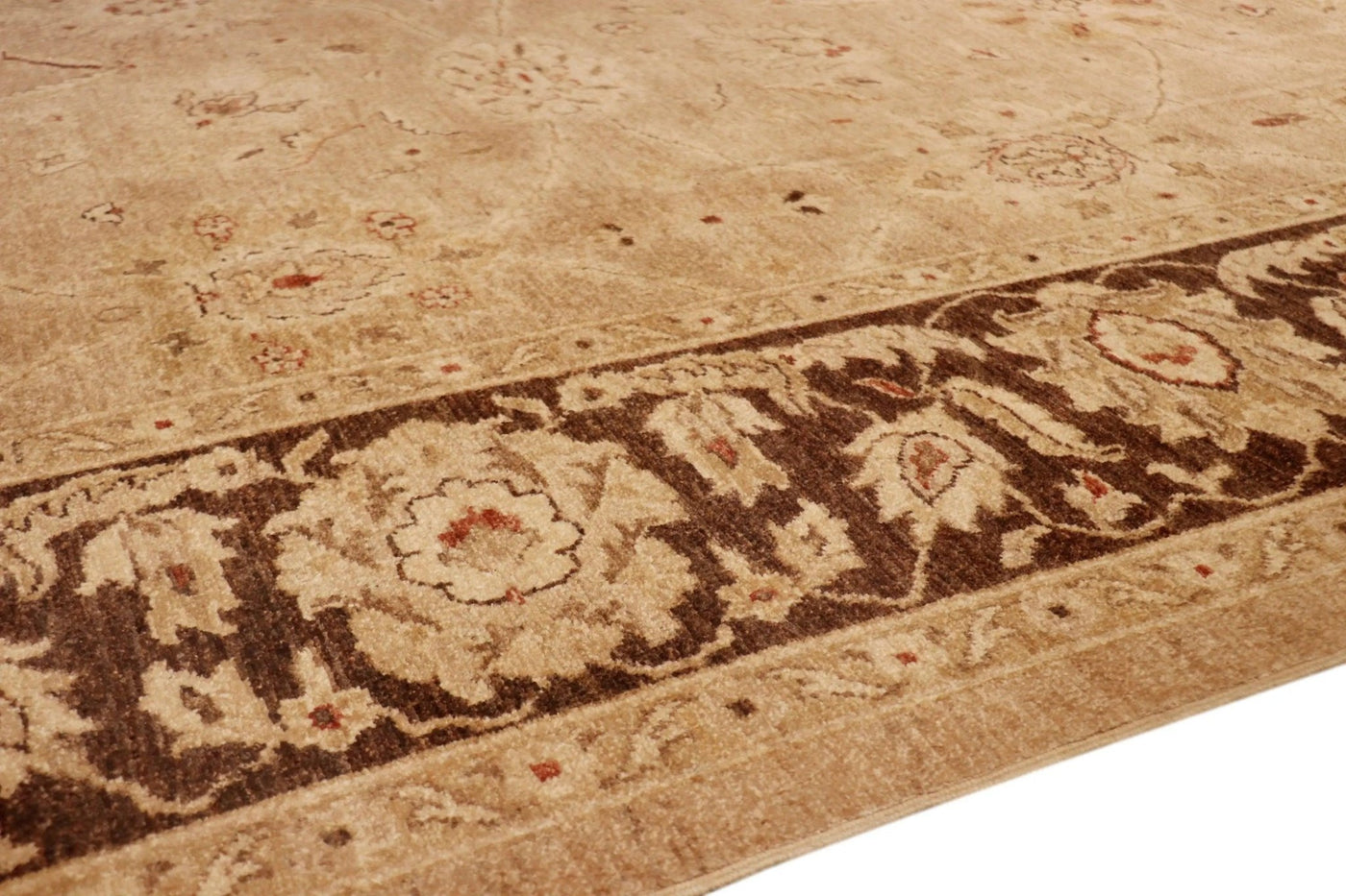 Canvello Sultanabad Hand - Knotted Lamb's Wool Area Rug - 8'10" X 11'2" - Canvello