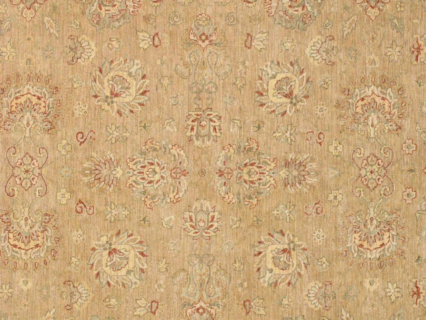 Canvello Sultanabad Hand - Knotted Lamb's Wool Area Rug - 9'2" X 12'2" - Canvello