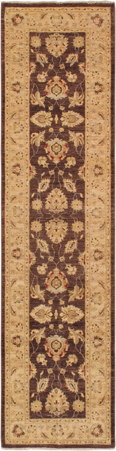 Canvello Sultanabad Hand - Knotted Lamb's Wool Runner - 2'6" X 10'2" - Canvello