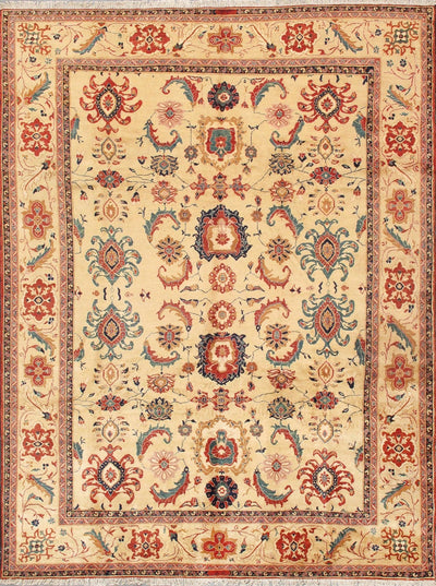 Canvello Sultanabad Hand - knotted Wool Area Rug - 8'11" X 11'9" - Canvello