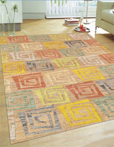 Canvello Sumak Hand - Woven Hemp Area Rug - 5' X 8' - Canvello