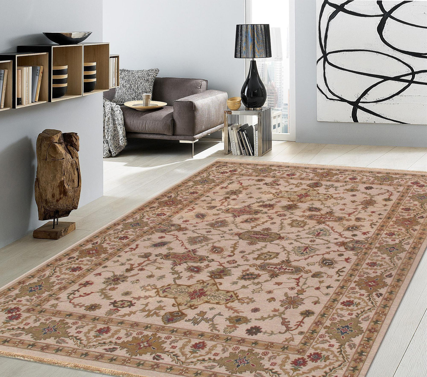 Canvello Sumak Hand - Woven Wool Area Rug - 8'11" X 12'2" - Canvello