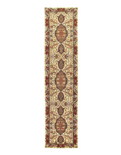 Canvello Super Fine circa 1990 Silkroad Tabriz silk & wool Runner - 3' X 13' - Canvello