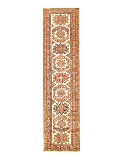 Canvello Super Kazak Lamb's Wool Runne - 2'8" X 11'7" - Canvello