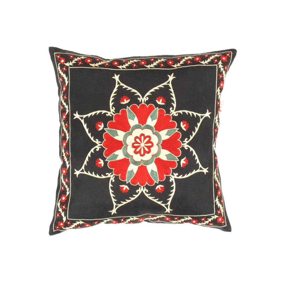 Canvello deals Turkish Red and White Throw Pillows - Ti 63