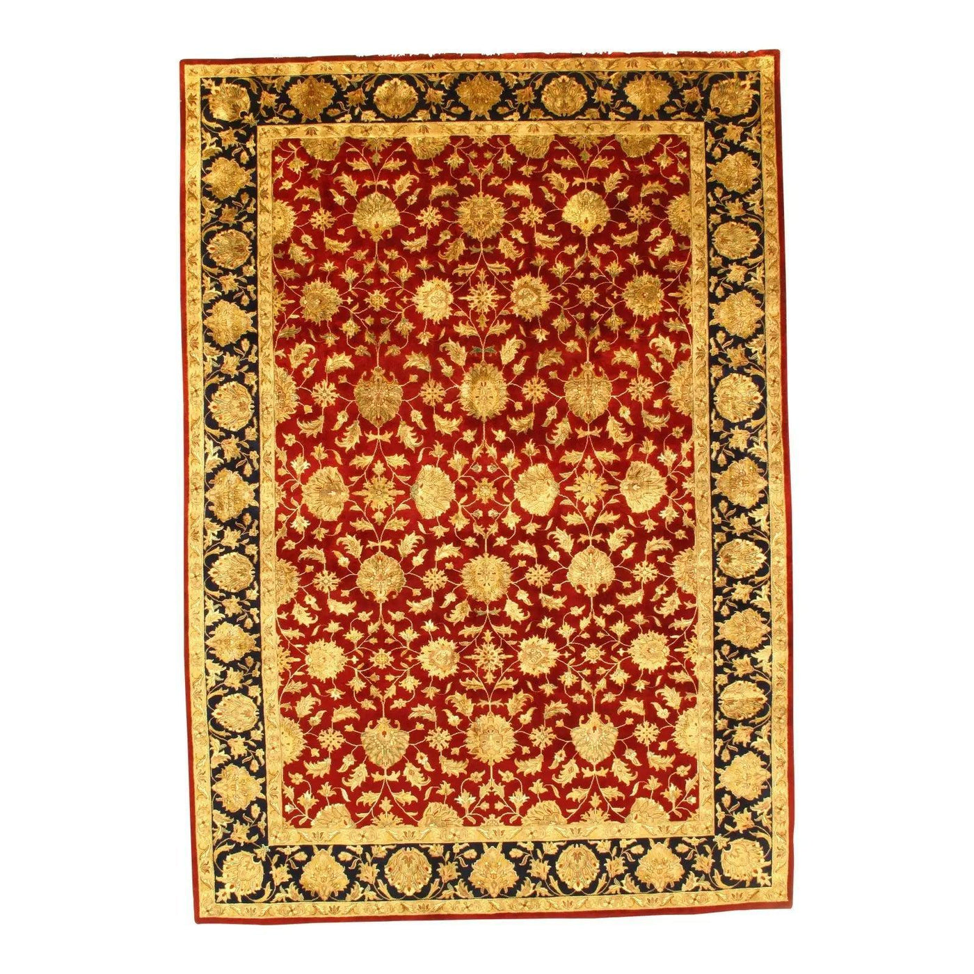 Canvello Tabriz Design Silk & Wool - 6'10" x 9'10"